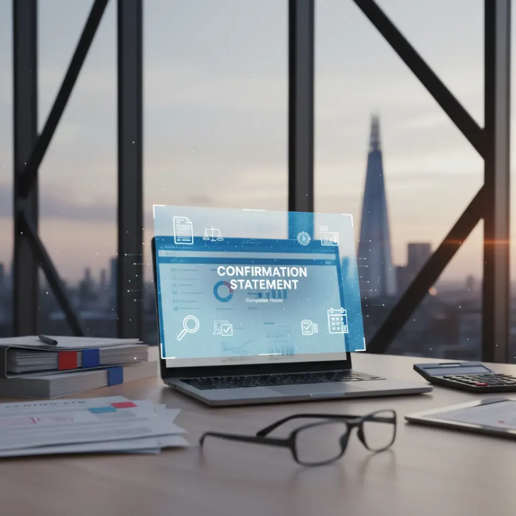 Confirmation Statement en Reino Unido CS01