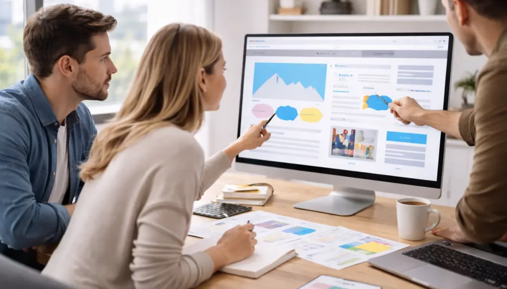 diseño de página web profesional para negocio