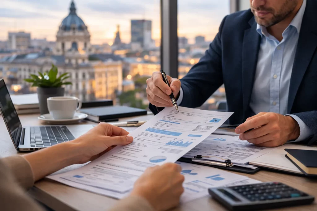 Justificante de domicilio personal para crear empresa en Rumanía — factura o extracto bancario