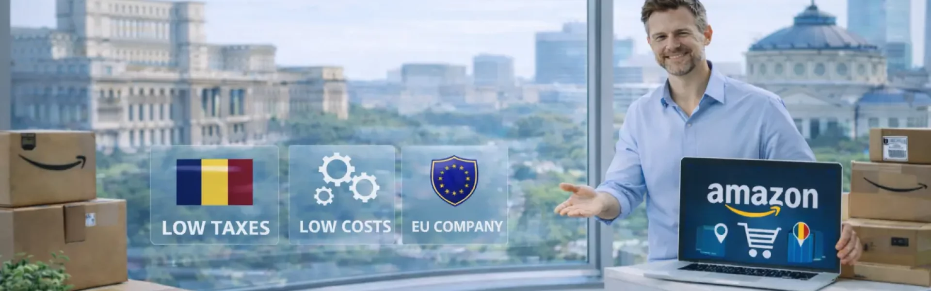 Vender en Amazon con empresa en Rumanía ventajas fiscales para sellers europeos