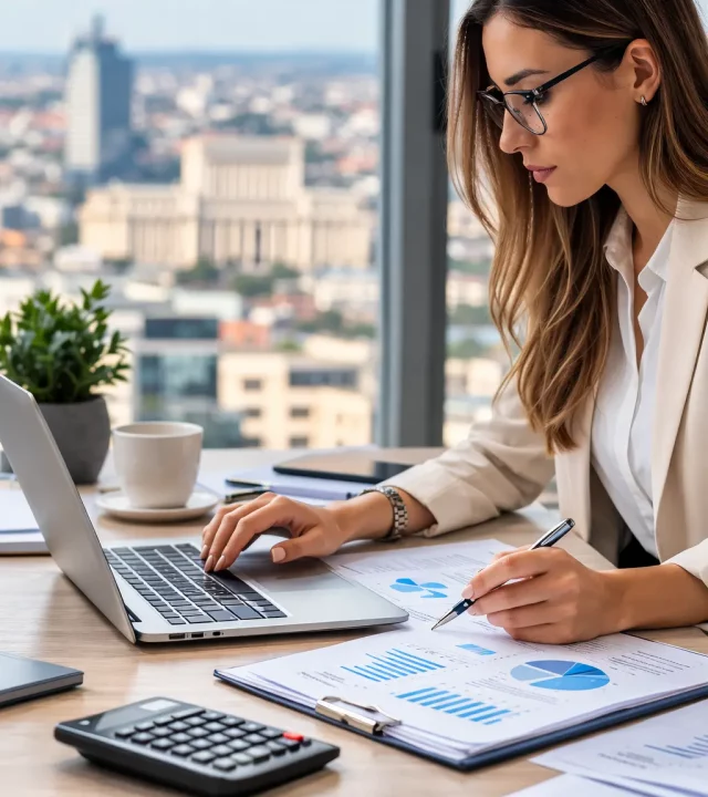 Asesoría contable gestionando IVA local e intracomunitario para empresas en Rumanía