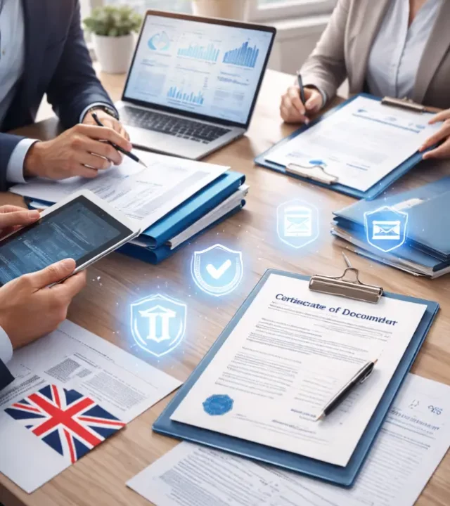 Documentación oficial para crear una empresa en Reino Unido